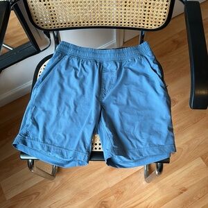 Rhone mako shorts 7” blue small